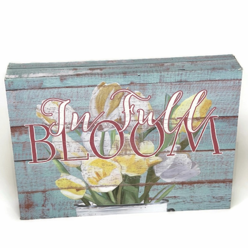 Floral Wall Art In Full Bloom